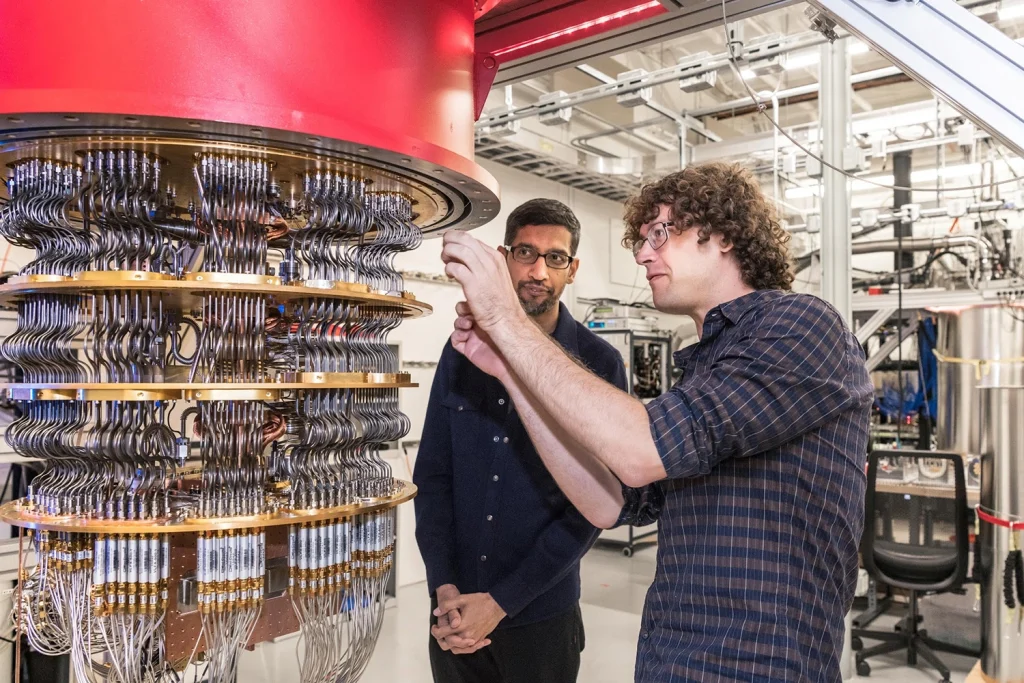 L'informatique quantique est un domaine de l'informatique axé sur le développement de technologies basées sur les principes de la théorie quantique.