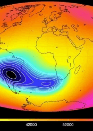 S'étendant de l'Amérique du Sud à l'Afrique australe, cette région intrigue les scientifiques depuis des décennies en raison de son comportement magnétique inhabituel et de ses impacts potentiels sur les satellites, les engins spatiaux et même les futurs voyages spatiaux.
